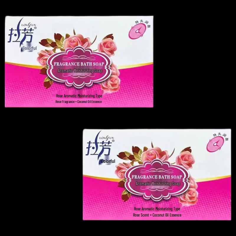 LAFALEE Duozi Rose Fragrant Moisturizing Soap (2x100g)