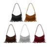 Women's Handbag with Fringe Trendy and Stylish Crossbody Bag Shoulder Bags
