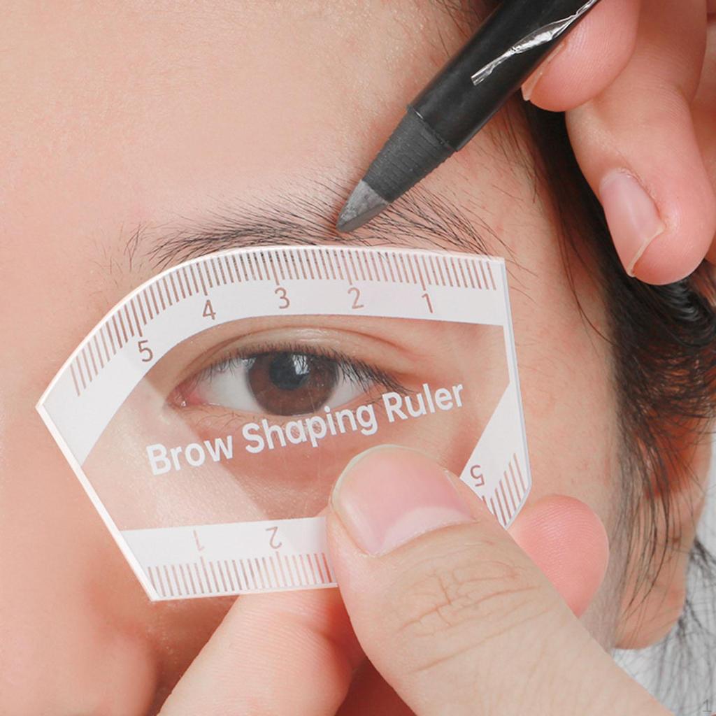 Eyebrow Shaping Ruler Brow Ruler,Professional for Beginners Positioning Lightweight Fast Drawing