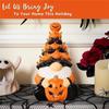 AB34-2Pcs Halloween Dwarf Decoration With Light Handmade Dwarf Lamp Halloween Decorations For Indoor Outdoor Decorations