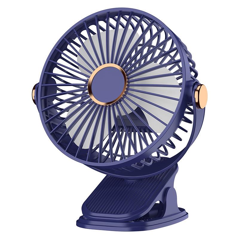

USB Clip-On Desktop Fan, 6-Inch Wall-Mounted Electric Fan for Dormitory, Camping & Outdoor Use 205x170x130mm