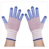 Breathable, Knitted, Protective Gloves, Striped, Anti Slip Gloves, Wear-resistant, Work Gloves, High Elasticity, Nylon Gloves