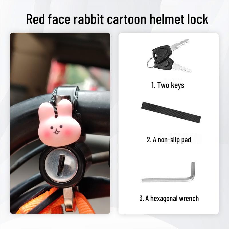 Anti-Theft Electric Bike Helmet Lock - Pry-Proof Fixed Hook for Bicycles