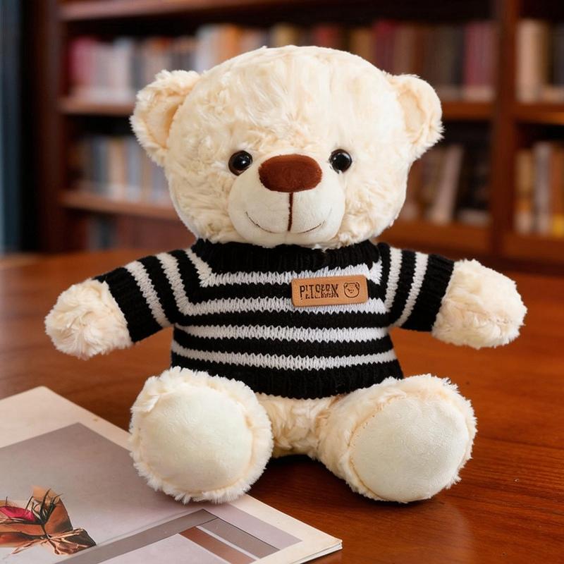 28cm Kawaii Teddy Bear With Clothes Plush Toy Stuffed Bear Doll Girls Boys Graduation Gift Cartoon Party Home Decor Plush Toy 28cm