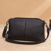 New First-layer Cowhide Women's Bag, Messenger Bag, Fashionable Versatile Large-capacity Shoulder Bag, Retro Small Bag, Shell Bag.