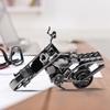 Metal Motorcycle Model Motorcycle Sculpture Vintage Style Figure Decoration Crafts Ornament for Home Desk Office Kids