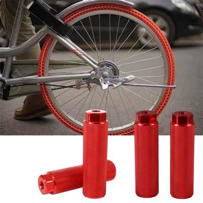 Stunt Pegs Rear Pegs BMX Pegs Anti-Skid Bike Pegs Bike Foot Pegs Bicycle Axle Pedal Bike Lead Foot
