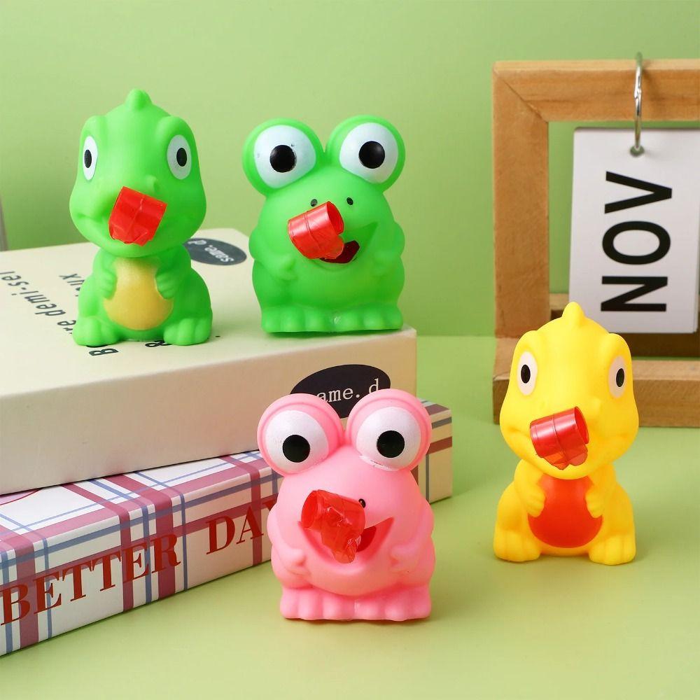 Dinosaur Frog Tongue Sticking Out Frog Shape Slow Rebound Toy  Children Toys