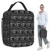 Demon Buer Seal Insulated Lunch Bag for Kids School Cooler Thermal Food Box Tote Portable Lunch Boxes Container