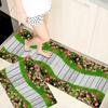 Kitchen Rugs Print Non-Slip Thick Cushioned Kitchen Mat Comfort Standing Mat for Kitchen