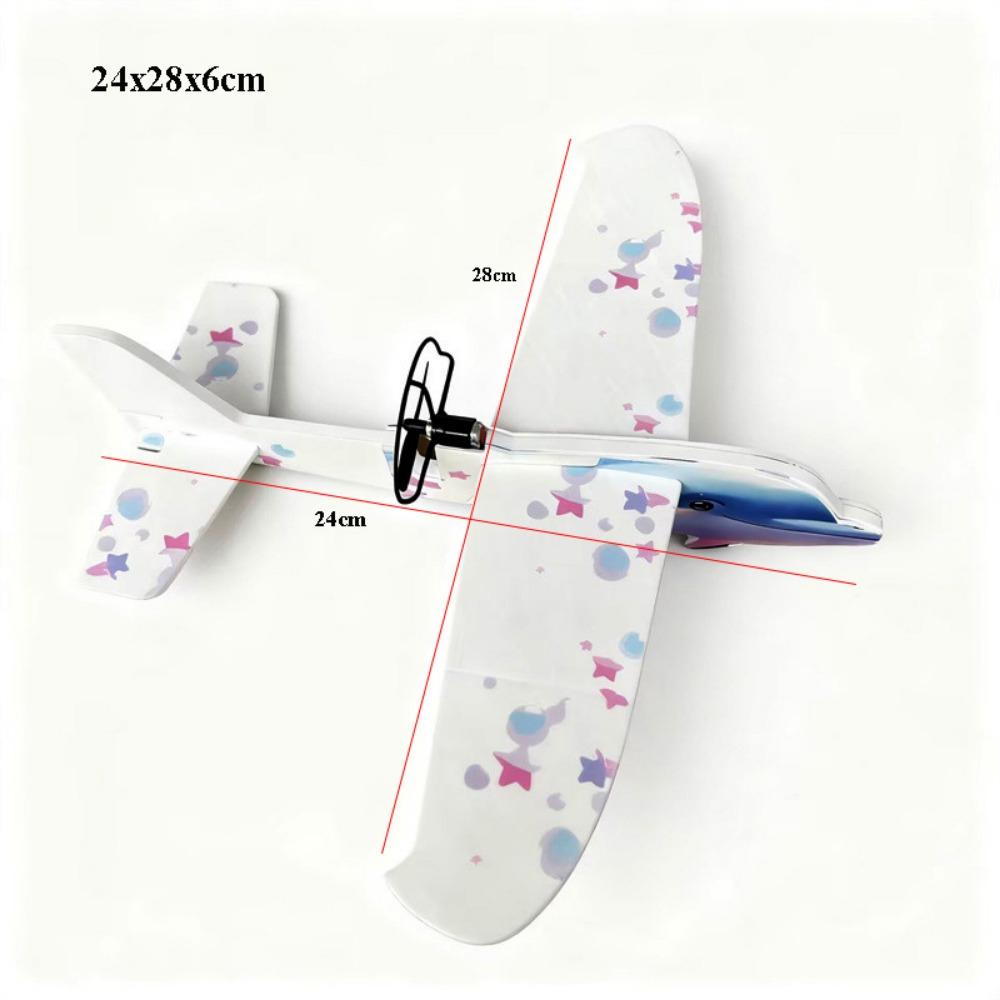 High Quality Ligthweight Children'S Hand Throwing Aircraft Multistyles Eva Airplane Glider Toy Model Diy Assemble Airplanes Toys