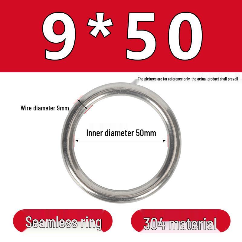 Stainless Steel Seamless O-Ring: Corrosion-Resistant Accessory for Handbags and Pet Gear