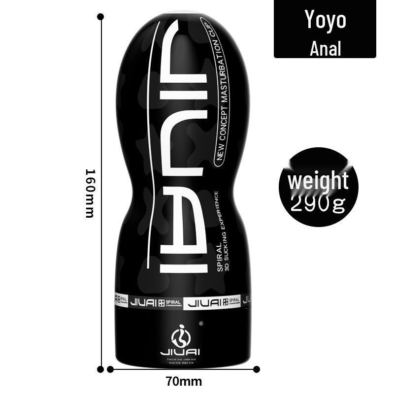 Long Love Manual Cannon Aircraft Cup for Men's Adult Exercise Masturbation.
