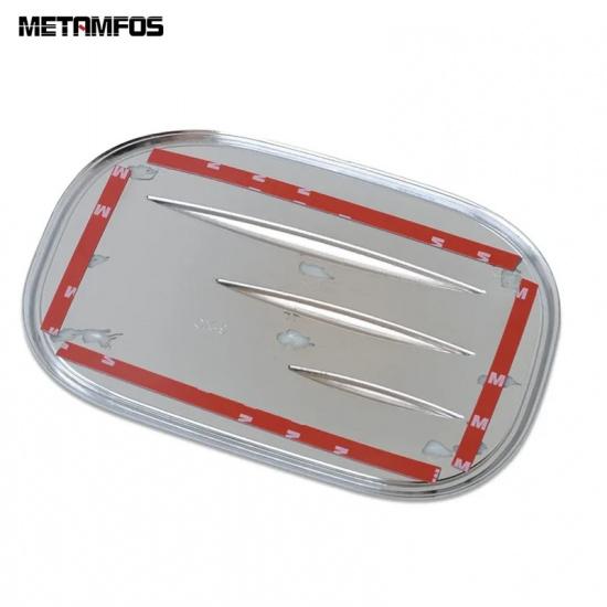 Fuel Tank Cap For Mazda CX-5 CX5 KF 2017-  2024 Chrome Oil Filler Cover Trim Decoration Sticker Exterior Car Accessories
