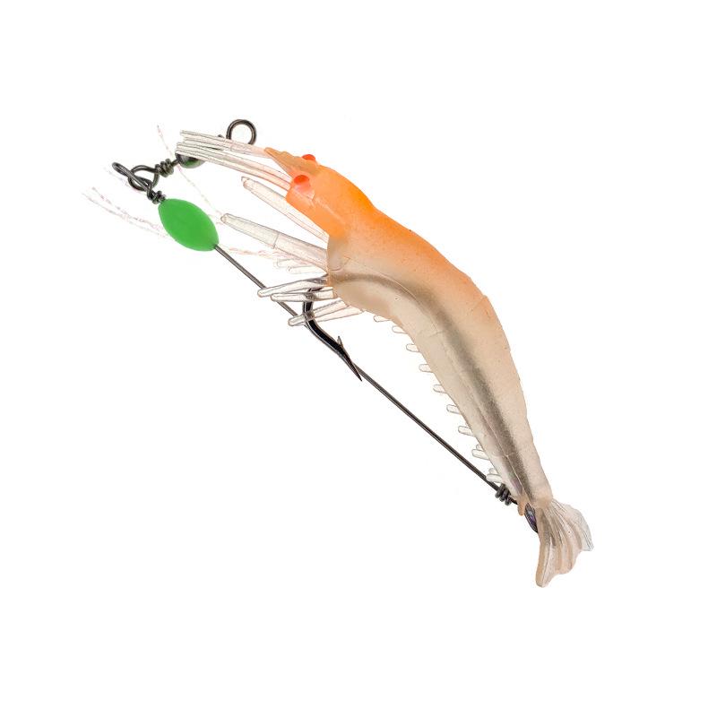 Weihai High Simulation Soft Bait Shrimp Lure with Hook