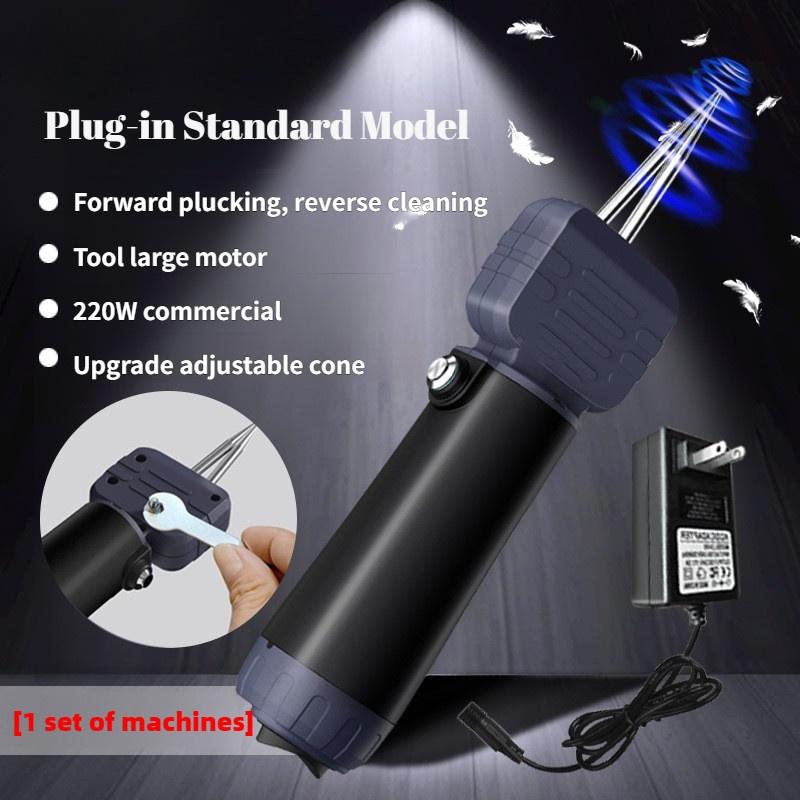 Ruční elektrický vytrhávač chloupků Malý přenosný stroj na rychlé odstraňování chloupků drůbeže Domácí nástroj na škubání kuřat a kachen