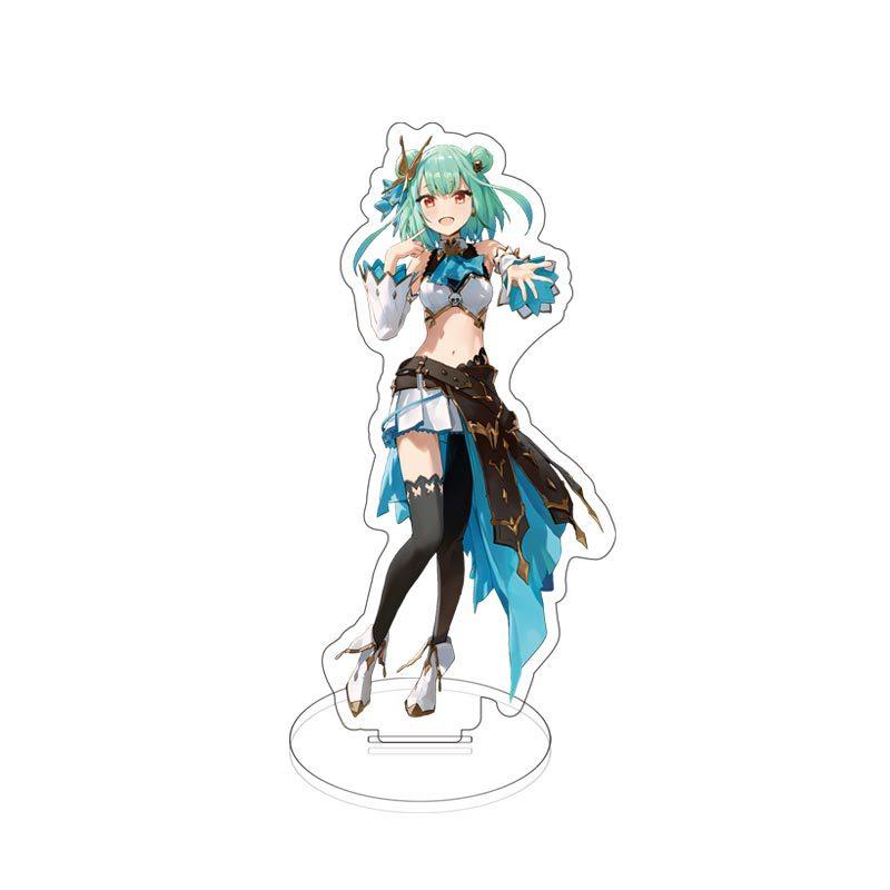 

Hololive Blowing Snow On White, Summer Color Festival, Akai Heart, Mio Oshimi, Shishiyin Acrylic Ornament Diy 15cm*3PCS
