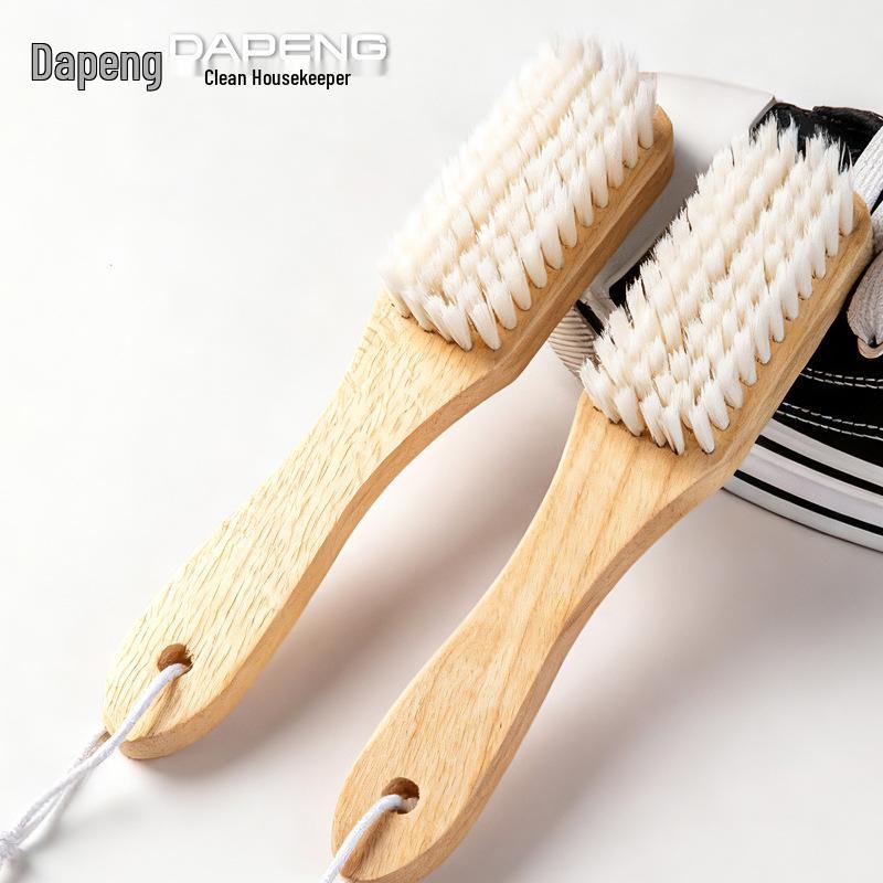 Multi-Functional Soft Bristle Shoe Brush for Cleaning and Care of Sports and White Shoes