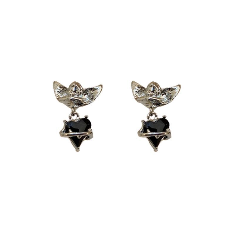Korean Style Fashion Angel Stud Earrings for Women Personality Earring Party Jewelry Gifts