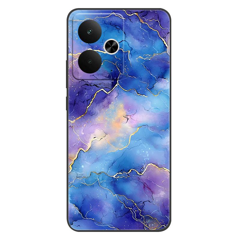 For Realme 14T Case Luxury Marble Painted Cover Silicone Case For Realme 14T RMX5078 Soft Bags Realme14T Bumper Shells Coque
