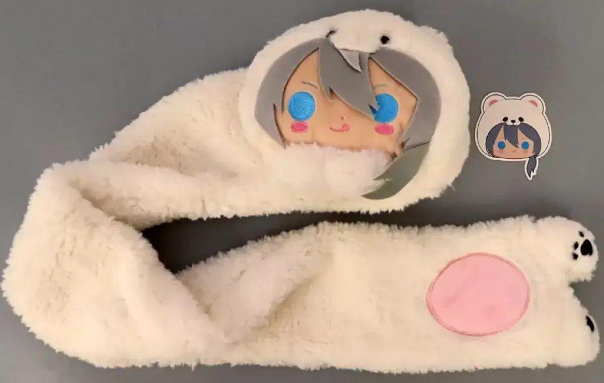 [ИСПОЛЬЗОВАН] Звезды ансамбля! Шиина Ники Признание Шар-шар Шарф Эксклюзивный бонус из Китая Плюшевая игрушка