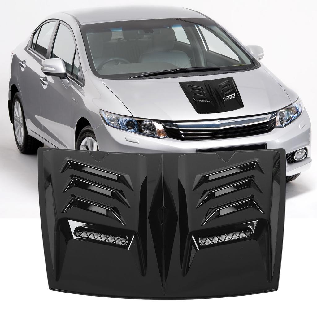 Hood   Vent Trim Cover Enhance Engine Cooling Reduce Wind Resistance Anti Scratch   Fit for 1 Series E90 E91