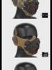 Fang Skull Mask with Ear Protection for Halloween and Outdoor Cycling