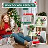 Christmas Cat Tree, 120cm Cat Tower with Scratching Post & Board, Platform, Toys, Green