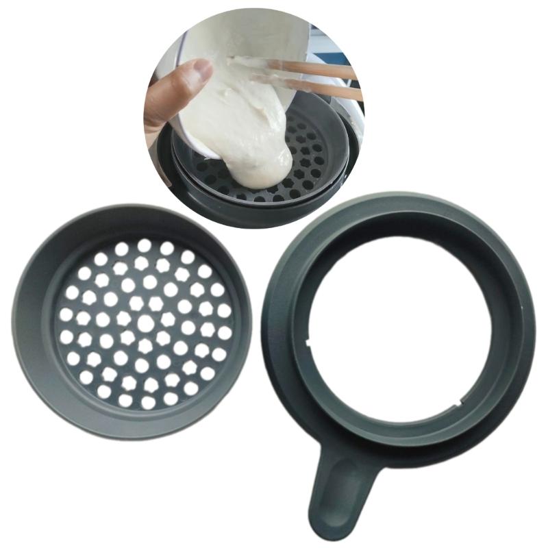 Convenient Dough Strainer Kit Kitchen Appliances Batter Dispenser Flour Sifter Food Processing Equipment Plastic Texture