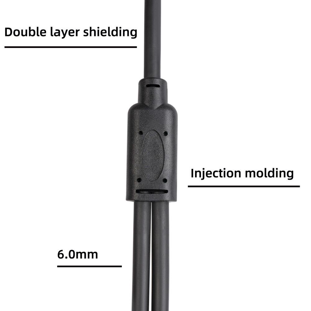 3 Pin XLR Splitter Cable Noiseless XLR Audio Y Adapter Cable XLR Y Cord  Speaker Connection
