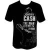 Johnny Cash Unisex T-Shirt: Mann kommt zur Besinnung