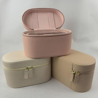 PU Leather Multi-Function Travel Toiletry Bag - Large-Capacity, Portable Cosmetic Storage