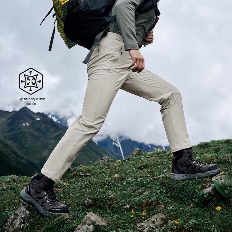 PELLIOT Men's Outdoor Windproof Softshell Long Pants