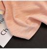 Women's Ice Silk Pink Knit T-Shirt - French Style Short Sleeve, Summer 2025 Niche Design