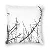 Antler Branches Pillowcase Polyester Linen Velvet Creative Zip Decorative Pillow Case Home Cushion Case