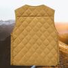 Autumn and Winter Warm Vest with Velvet, Men's Vest, Workwear, Corduroy V-neck Jacket