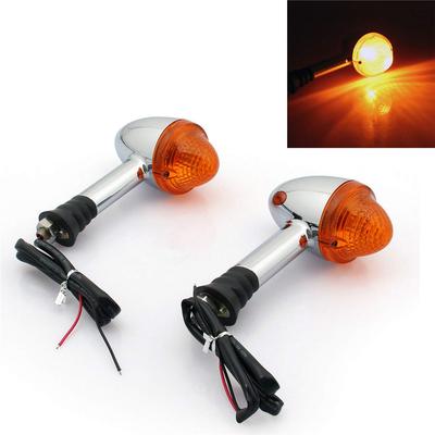 YIBO Motorcycle Amber Turn Signal Indicator for Triumph Bonneville 01-09 T100 02-12 Bonneville SE 09-13 Front or Rear