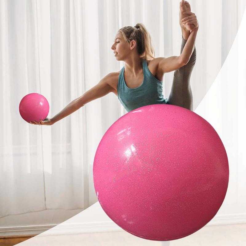 Rhythmic Gymnastic Ball Small Exercise Ball For Stability High Elastic Gym Gear Workout Equipment For Fitness Competition Dance