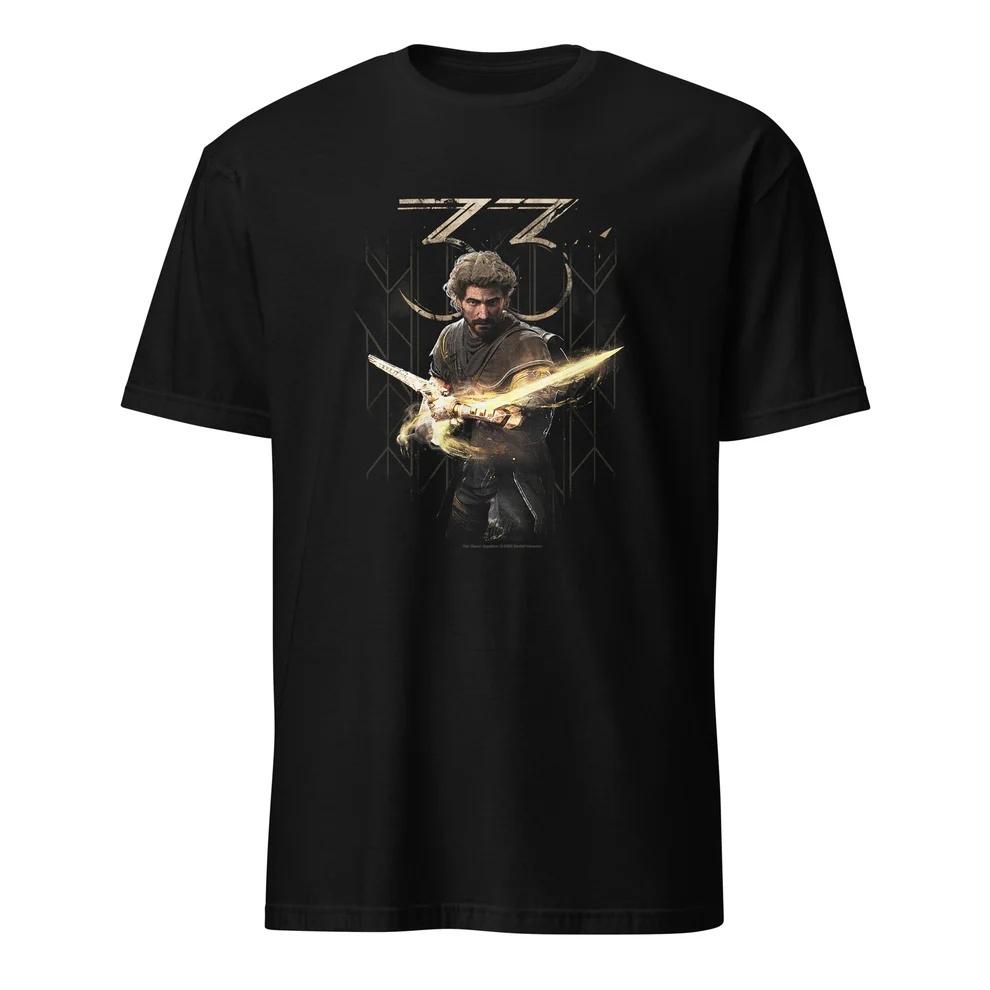 Expedition 33 Game Peripheral Pure Cotton T-shirt Men and Women Fashion Short Sleeved Shirt Spring and Summer New Style Unisex