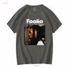 Foolio Rapper NEW Memory Black T Shirt Short Sleeve S To 5XL Vintage Washed Slightly Top For Everyday Wear Breathable