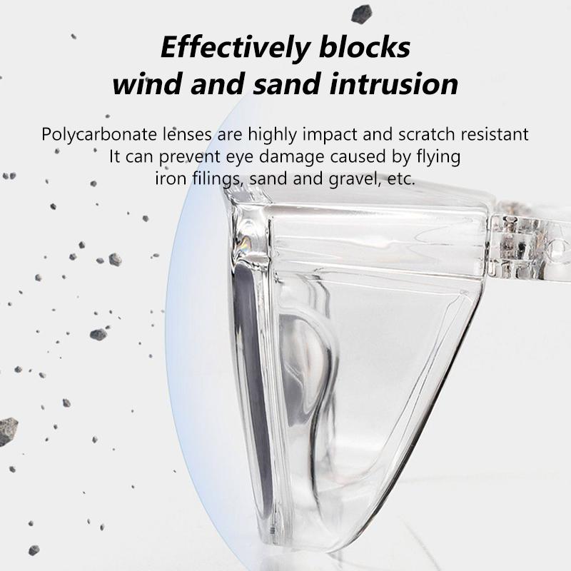 Upgrade Anti Blue Light Glasses For Men Women Transparent Sand-proof Anti-shock Biking Safe Goggles Blue Blocking ProtectEyewear