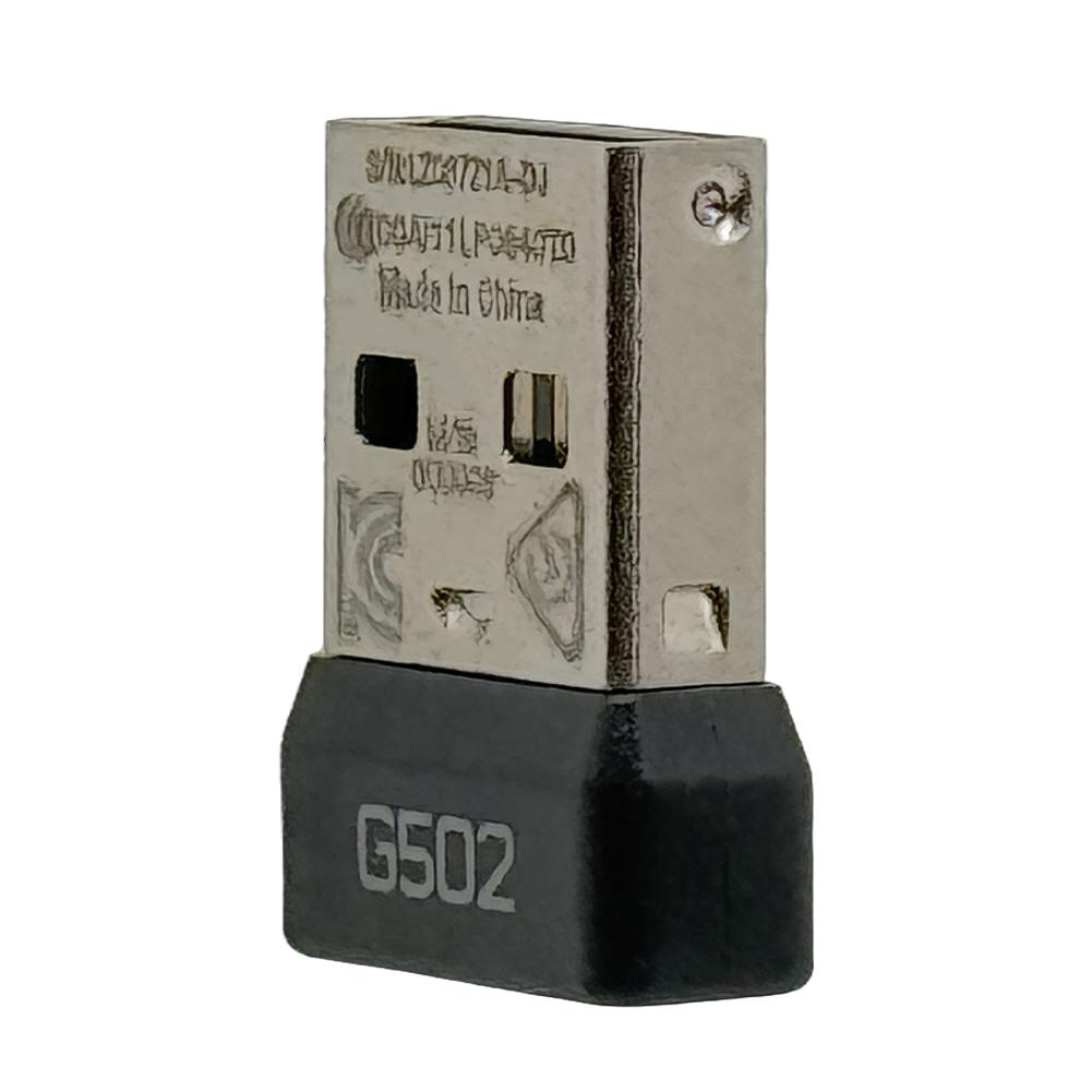 USB Mouse Receiver Adapter Portable USB Dongle Mouse Receiver Adapter USB Receiver Dongle Plug for Logitech G502 Mouse