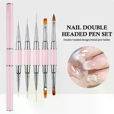 Nail Art Brush Professional Thin Liner For Manicure Decoration Brushes Set Nails French Paint Uv Gel Acrylic Decorating Tools