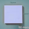 Message Sticky Notes: Colorful, Creative Convenience, 76x76mm, 100 Sheets for Office.