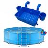 Poolside Storage Baskets with Cup Holders Large Capacity Universal