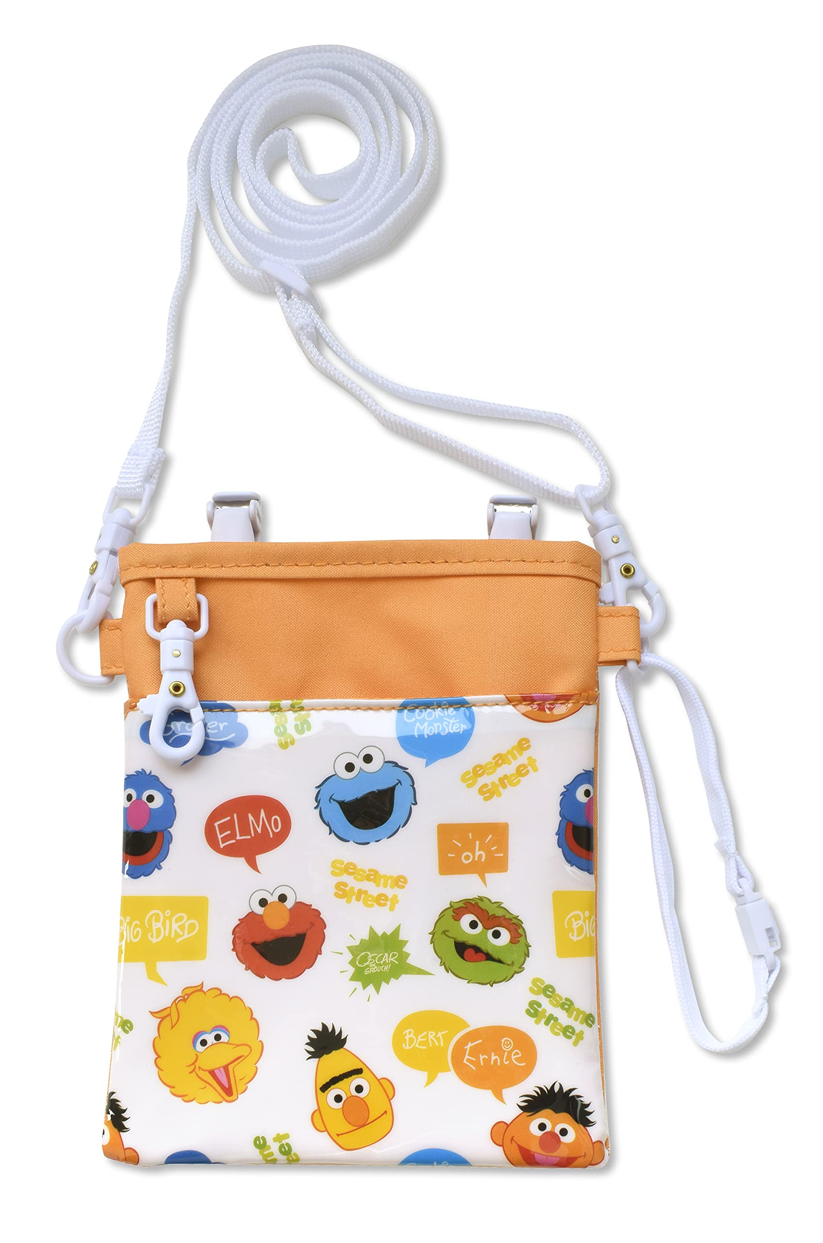 

Sesame Street 3-Way Soft Pen Pouch, Orange [ST-ZSS0006]