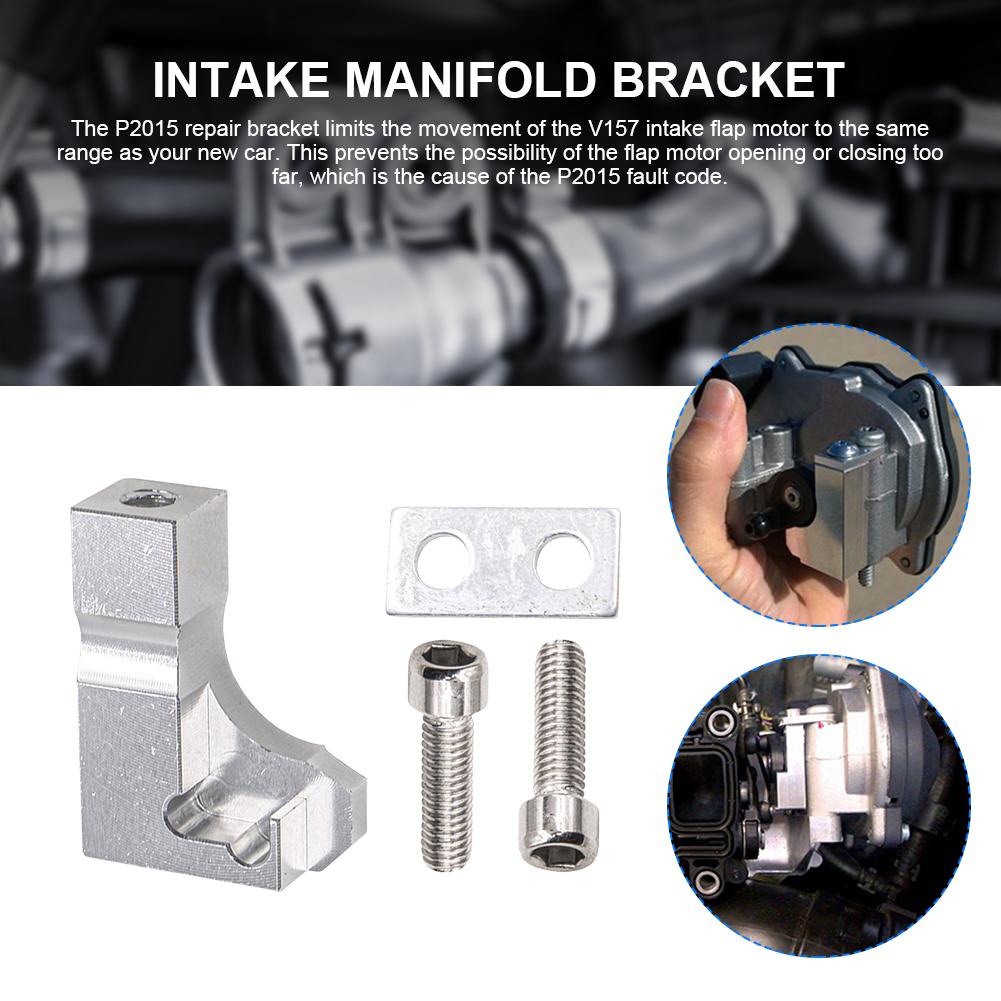 P2015 Intake Manifold Repair Bracket 03L129711AG Automobile Intake Manifold Repair Bracket for Volkswagen 2.0 TDI CR Accessories