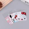 100Pcs Cute Cartoon Printed Opp Clear Packaging Bags Candy Bag Self-Adhesion Storage Bag Diy Gift Pastry Sealable Bag