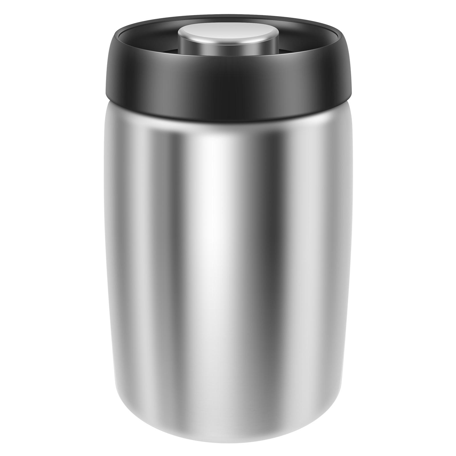 

Coffee Sealed Jar Vacuum Stainless Steel Tea Storage Can Moisture Proof Sealed Tea Storage Container for Home and Office срібний