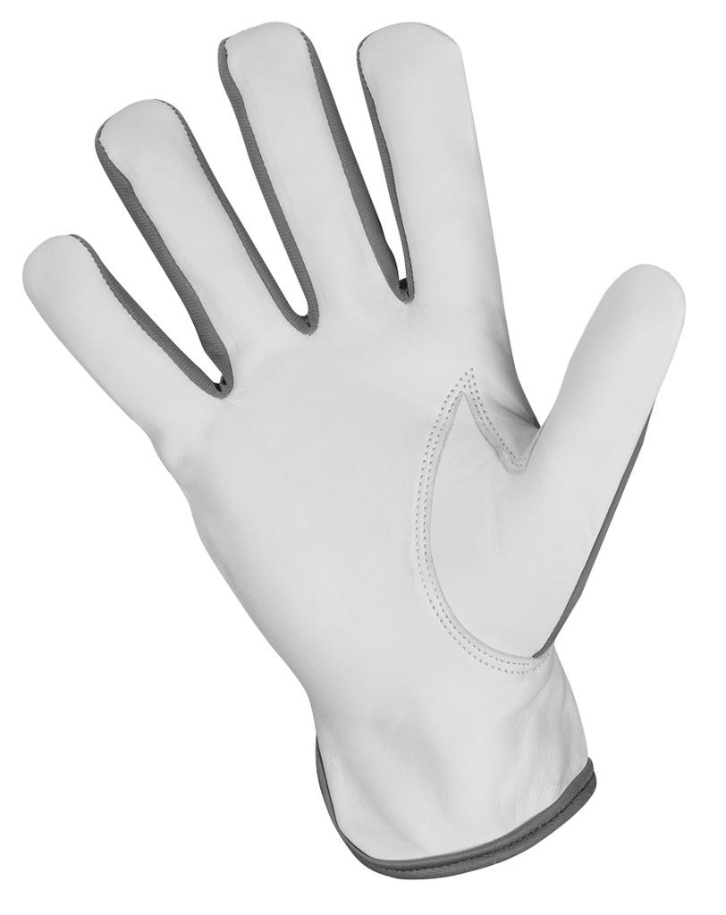 Work Gloves, 2121X, Goatskin, Size 10", CE